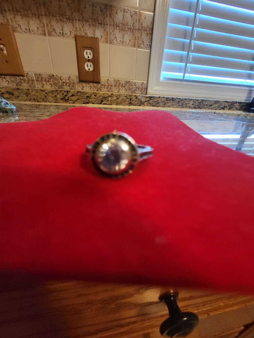 FINAL PRICE Silpada Sterling Size 6 Clear Stone Halo Ring - Women's  Jewelry - Picture 6 of 10